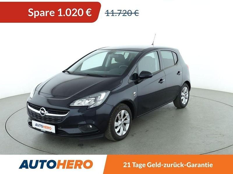 Blau Gebraucht 2018 Opel Corsa Active Limousine | 10.700 € (Fairer Preis) - Bild 1/3