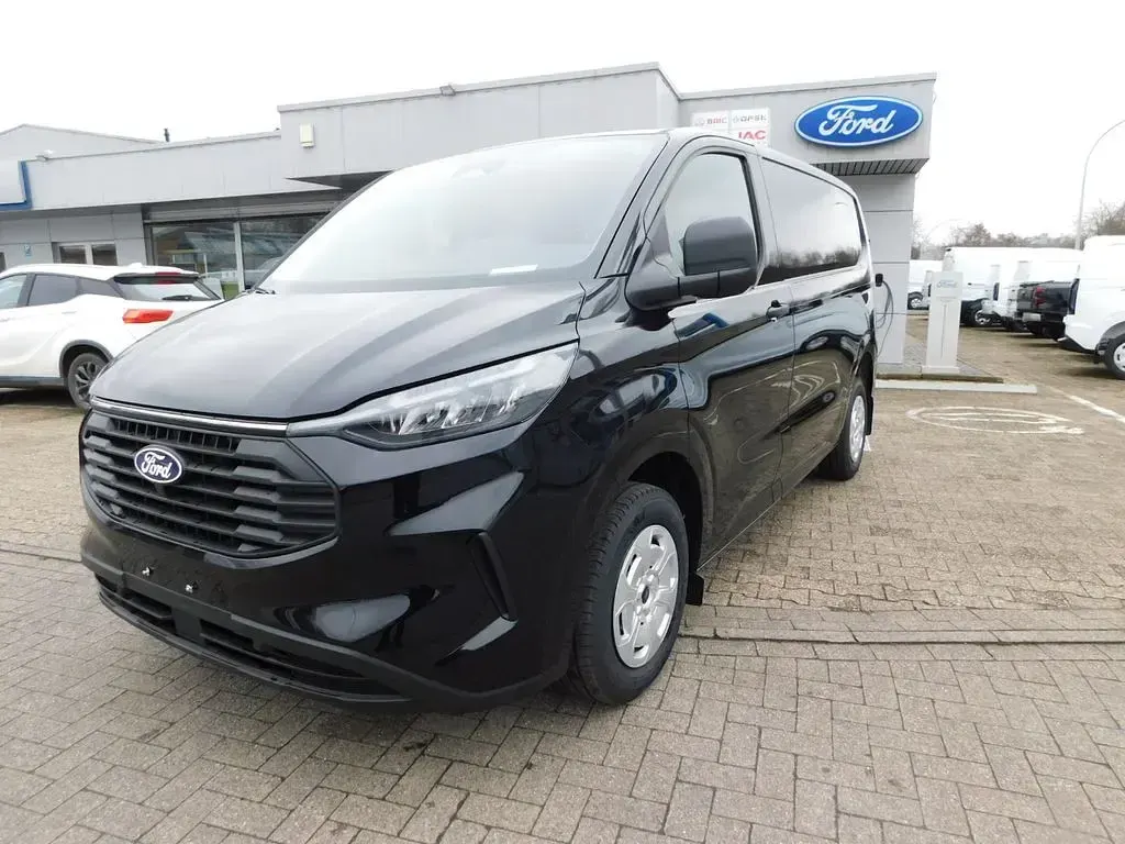 Nouă Ford Transit Custom 136 CP (100 kW) 2026 Negru Berlinǎ
