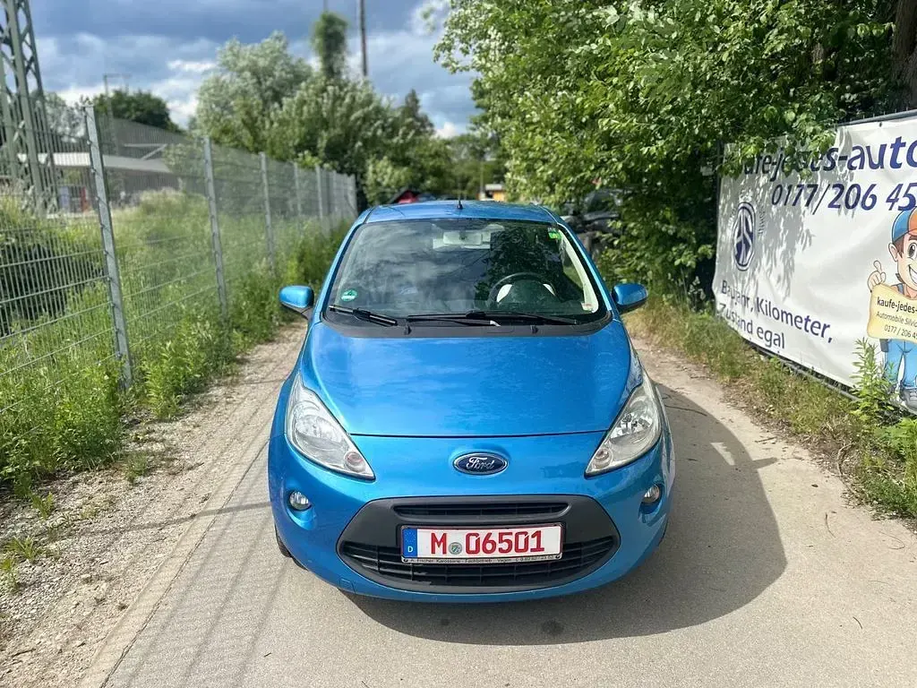 Gebraucht Ford Ka Titanium 69 PS (50 kW) 2009 Blau Kleinwagen