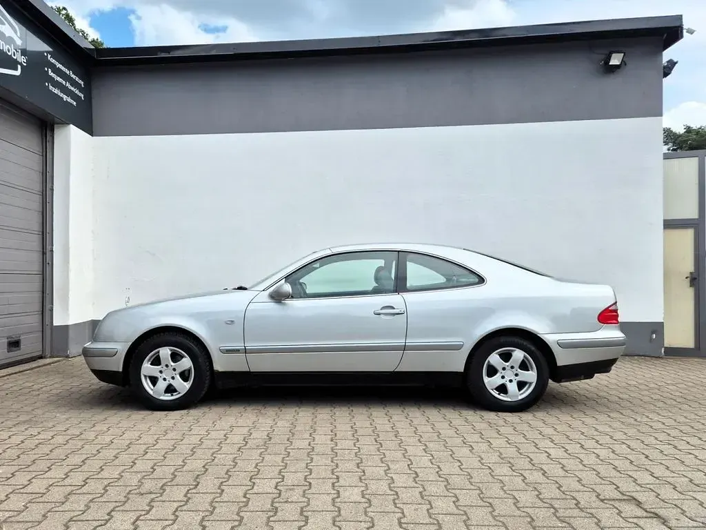 Gebraucht Mercedes CLK200 Elegance 136 PS (100 kW) 1998 Silber Coupé
