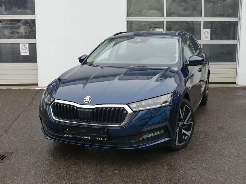 Blau Gebraucht 2022 Skoda Octavia Clever Kombi | 22.590 € (Fairer Preis) - Bild 1/4