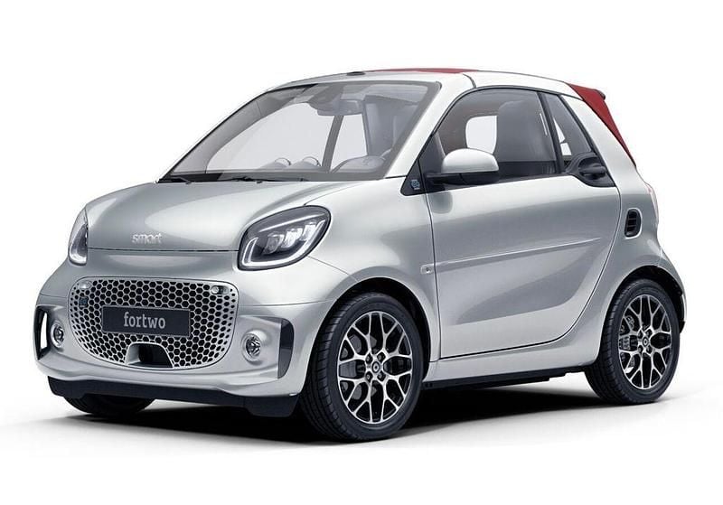 Silber Gebraucht 2023 Smart ForTwo Electric Drive Prime Cabrio | 27.850 € - Bild 1/4