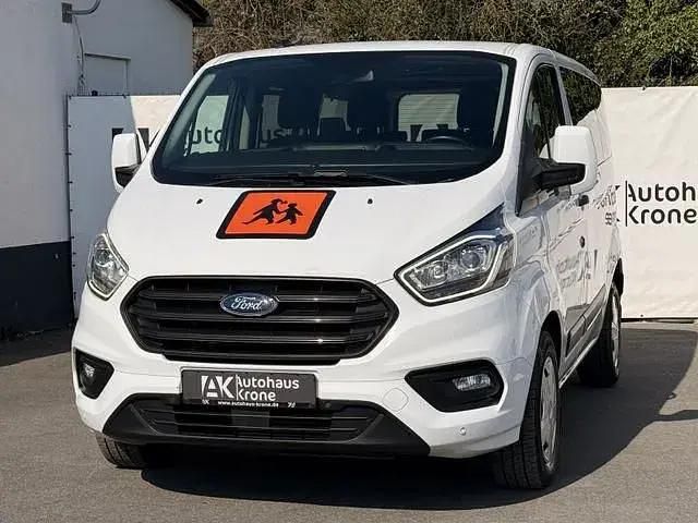 Second-hand Ford Transit Custom 105 CP (77 kW) 2020 Alb Monovolum