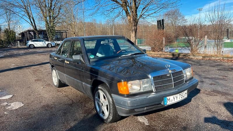 Gebraucht Mercedes 190 1989 Schwarz Limousine