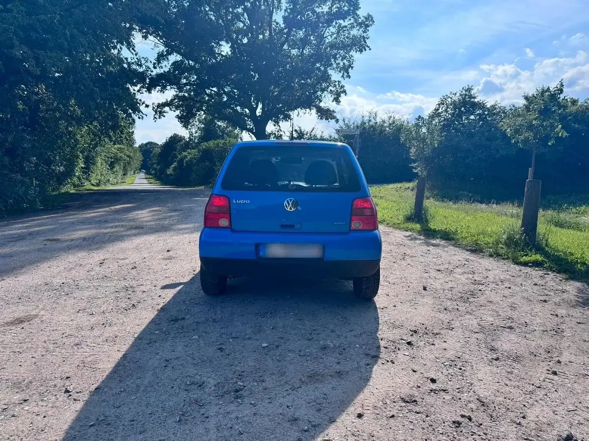 Gebraucht VW Lupo 50 PS (36 kW) 2002 Blau Kleinwagen
