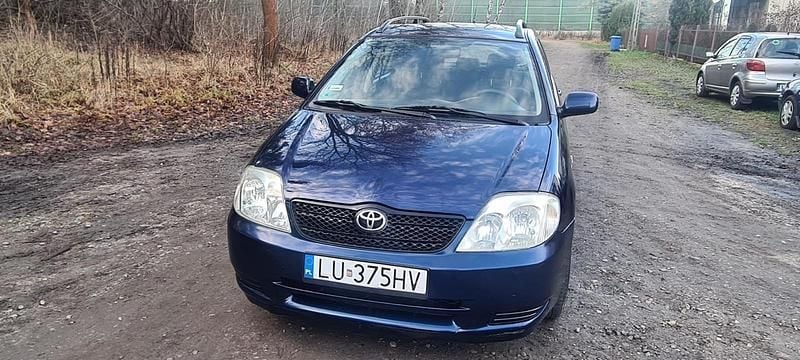 Gebraucht Toyota Corolla 110 PS (80 kW) 2003 Blau Kombi