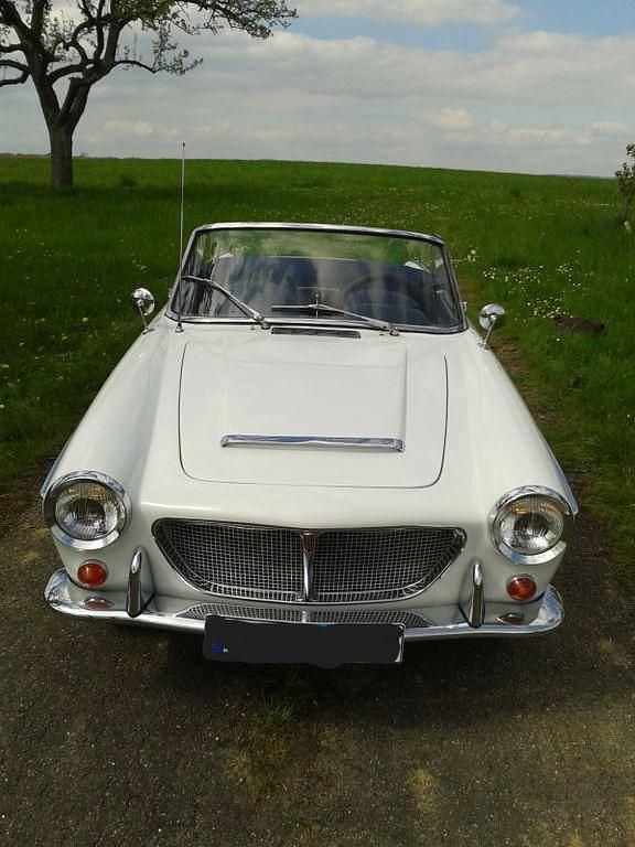 Gebraucht Fiat 1200 52 PS (38 kW) 1962 Weiß Cabrio