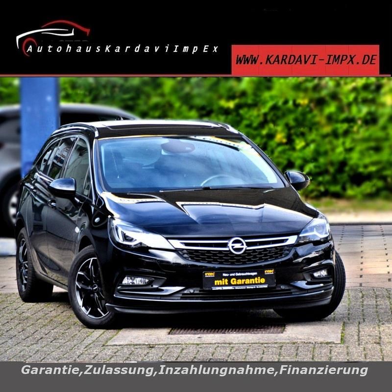 Schwarz Gebraucht 2018 Opel Astra Innovation Kombi | 6.999 € (Superpreis) - Bild 1/4