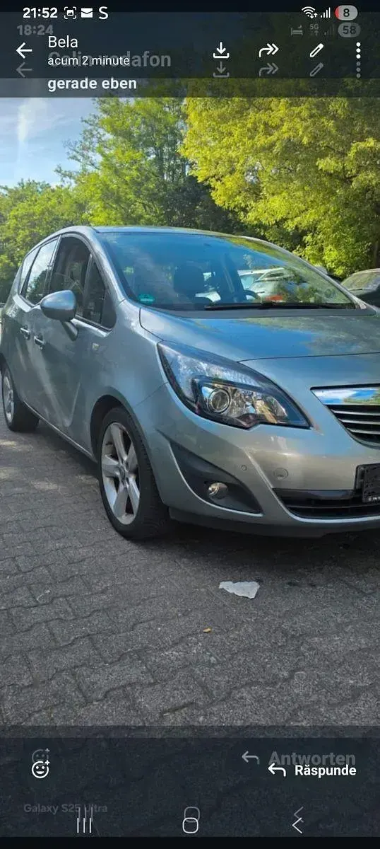 Gebraucht Opel Meriva Selection 101 PS (74 kW) 2012 Grau Van / Kleinbus