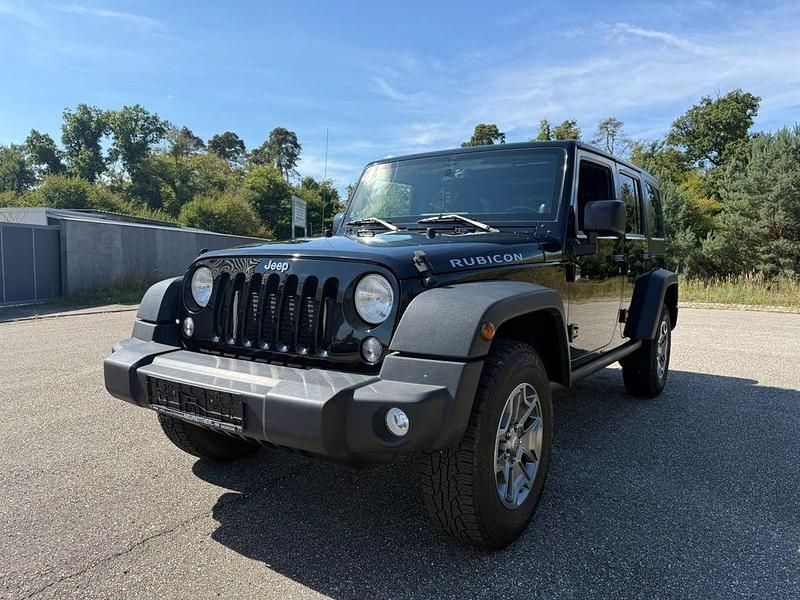 Schwarz Gebraucht 2014 Jeep Wrangler Unlimited Rubicon SUV | 29.499 € (Fairer Preis) - Bild 1/4