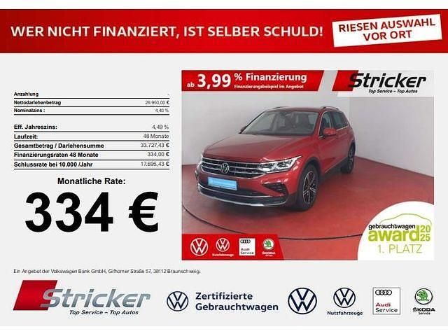 Gebraucht 2021 VW Tiguan Elegance SUV | 28.950 € (Guter Preis) - Bild 1/4