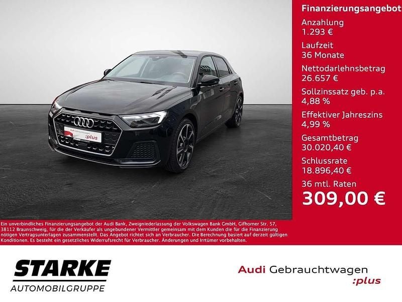Schwarz Gebraucht 2024 Audi A1 Sportback Advanced Kleinwagen | 27.950 € (Fairer Preis) - Bild 1/4