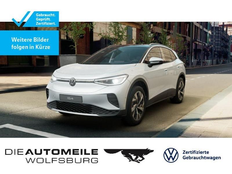 Gletscherweiß metallic (metallic) Gebraucht 2025 VW ID.4 Pro SUV | 41.450 € (Guter Preis) - Bild 1/4