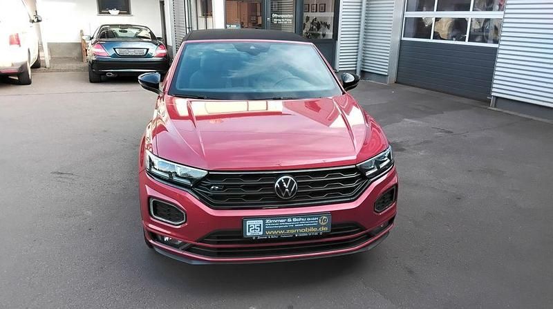 Gebraucht VW T-Roc Cabriolet R-line 150 PS (110 kW) 2022 Rot Cabrio