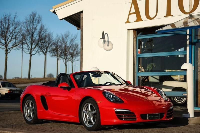 Second-hand Porsche Boxster 265 CP (194 kW) 2013 Roșu Cabrio