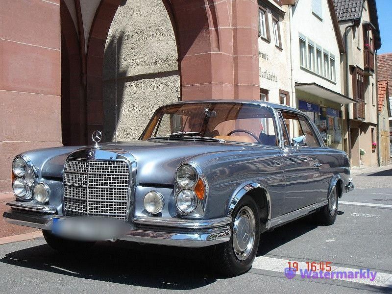 Blau Gebraucht 1969 Mercedes 280 Coupé | 50.000 € - Bild 1/4