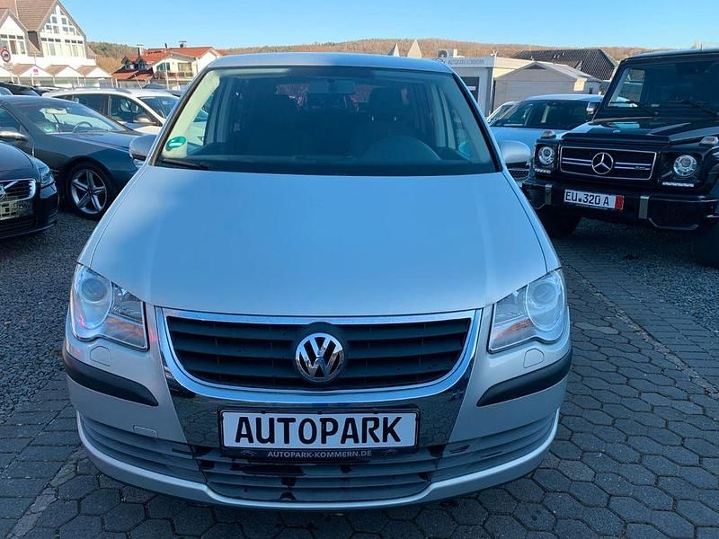 Gebraucht VW Touran Conceptline 102 PS (75 kW) 2009 Silber Van / Kleinbus