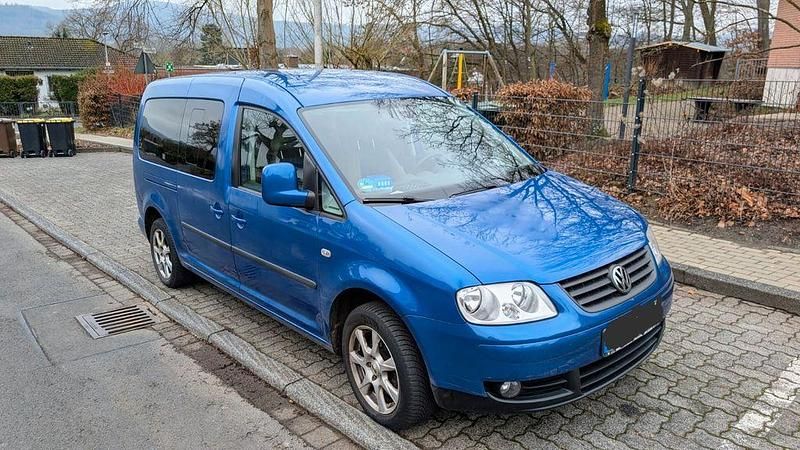 Gebraucht VW Caddy Maxi Life 140 PS (102 kW) 2009 Blau Van / Kleinbus