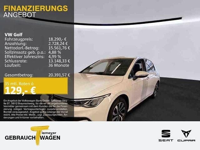 Weiß Gebraucht 2022 VW Golf Active Limousine | 18.290 € (Fairer Preis) - Bild 1/4