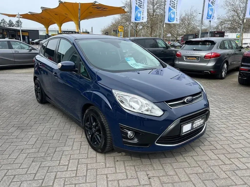 Gebraucht Ford C-MAX Trend 101 PS (74 kW) 2013 Blau Van / Kleinbus