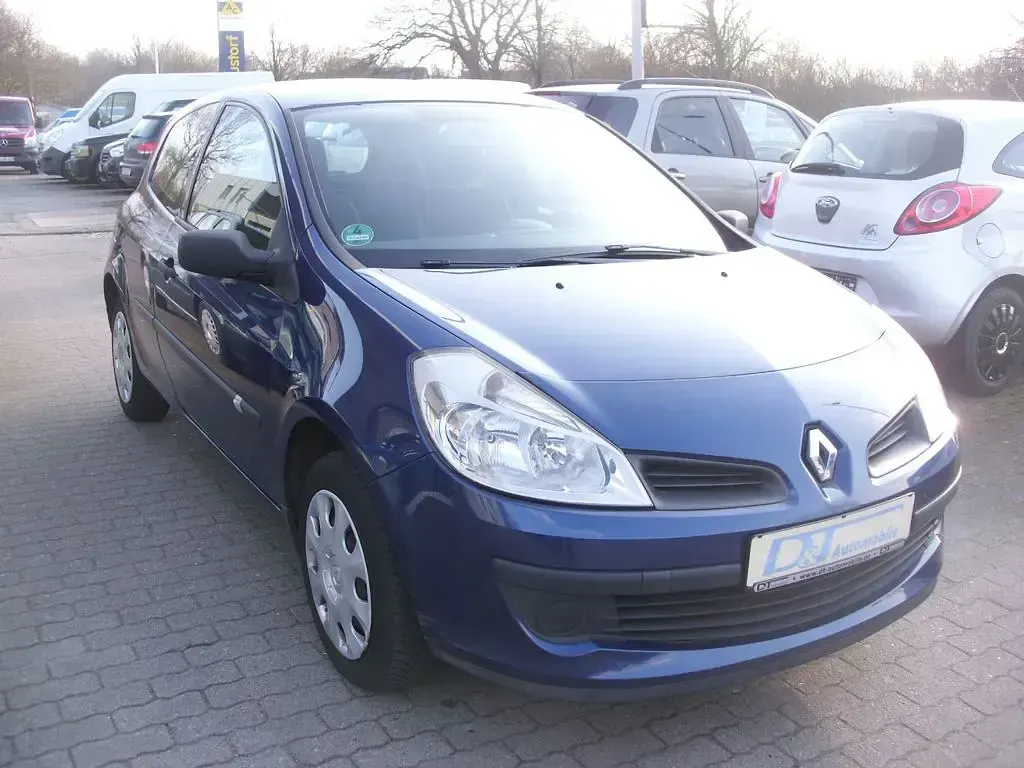 Gebraucht Renault Clio III Authentique 65 PS (47 kW) 2007 Blau Limousine