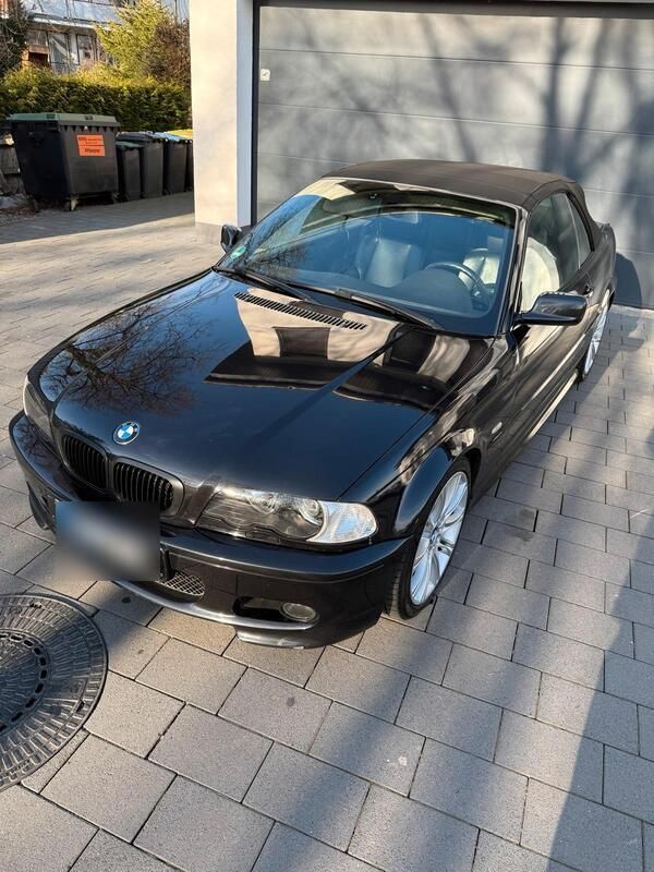 Schwarz Gebraucht 2001 BMW 330 Cabriolet M Sport Cabrio | 9.750 € (Fairer Preis) - Bild 1/4