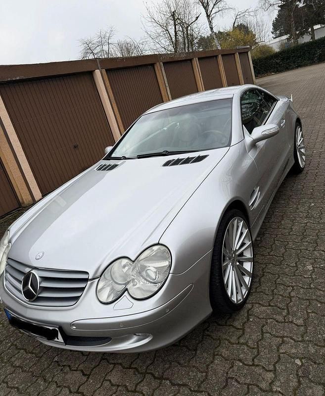 Gebraucht Mercedes SL500 306 PS (225 kW) 2004 Silber Cabrio