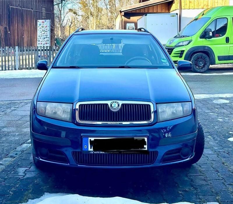 Blau Gebraucht 2007 Skoda Fabia Cool Edition Kombi | 550 € (Superpreis) - Bild 1/4