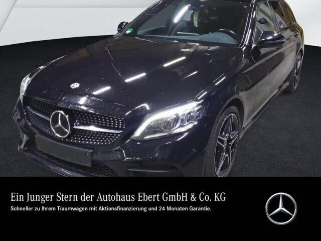 Schwarz Gebraucht 2021 Mercedes C220 Kombi | 38.440 € (Teuer) - Bild 1/4