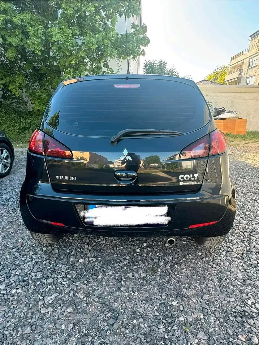 Gebraucht Mitsubishi Colt 95 PS (69 kW) 2007 Schwarz Kleinwagen