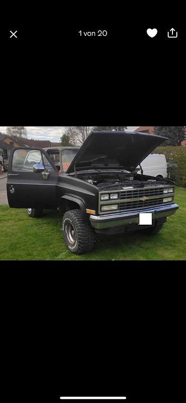 Gebraucht Chevrolet Blazer 197 PS (144 kW) 1989 Schwarz SUV