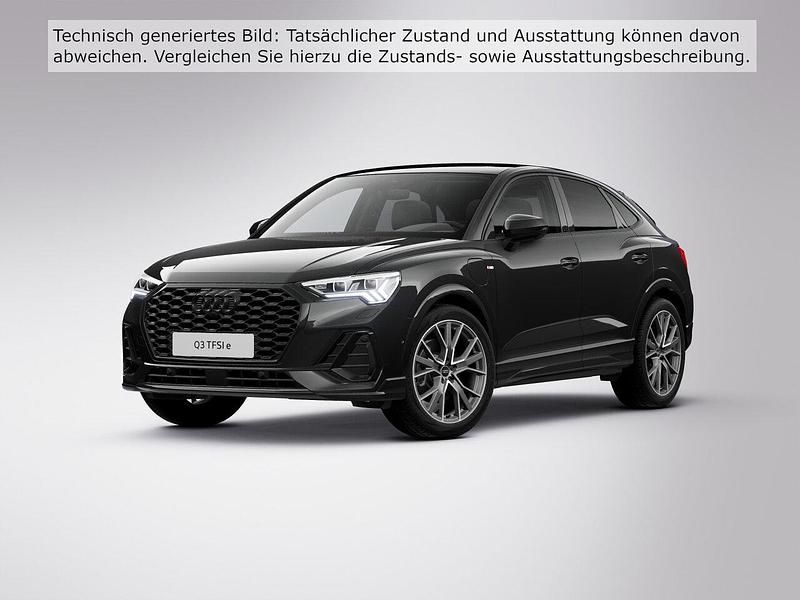 Schwarz (metallic) Gebraucht 2022 Audi Q3 Sportback Advanced SUV | 41.900 € (Teuer) - Bild 1/4