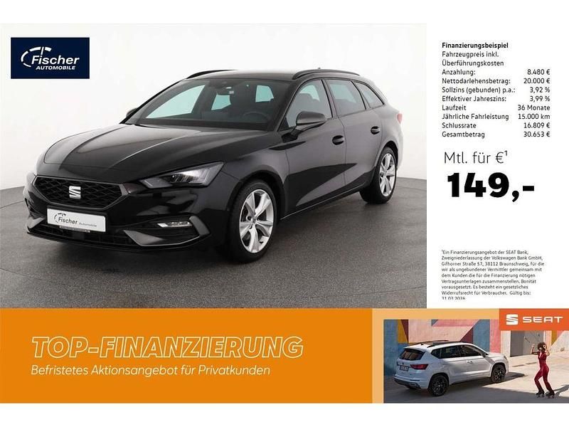 Schwarz Gebraucht 2025 Seat Leon FR Kombi | 28.480 € (Guter Preis) - Bild 1/4