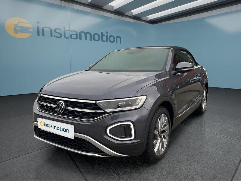 Grau Gebraucht 2025 VW T-Roc Cabriolet Cabrio | 32.799 € (Guter Preis) - Bild 1/4