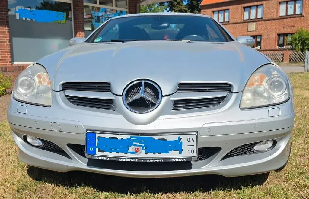 Gebraucht Mercedes SLK280 231 PS (169 kW) 2006 Silber Cabrio