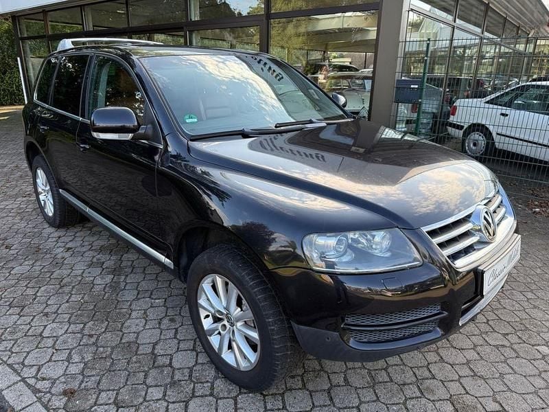 Schwarz Gebraucht 2007 VW Touareg SUV | 5.900 € (Superpreis) - Bild 1/4