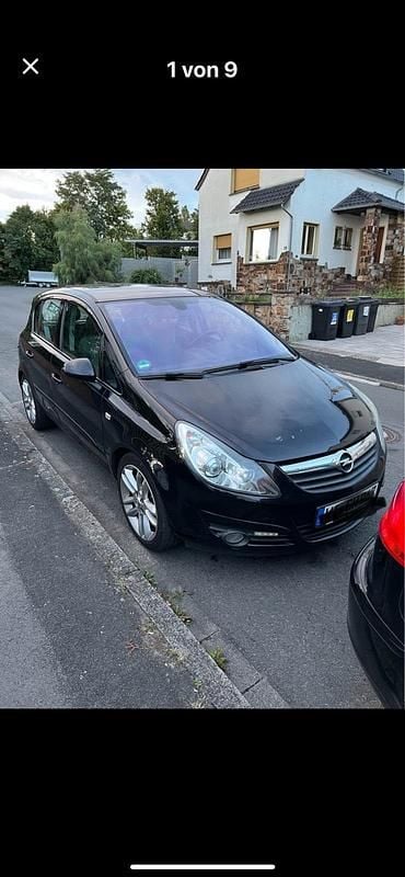 Gebraucht Opel Corsa 101 PS (74 kW) 2010 Schwarz Limousine
