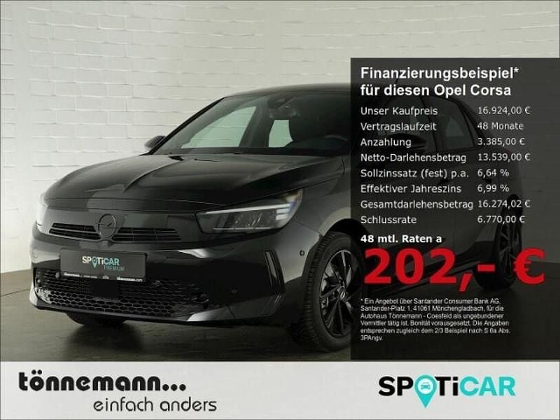 Schwarz Gebraucht 2024 Opel Corsa Kleinwagen | 16.924 € (Guter Preis) - Bild 1/4