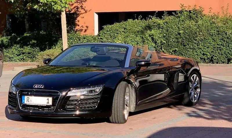 Schwarz Gebraucht 2015 Audi R8 Spyder Basis Cabrio | 92.888 € (Fairer Preis) - Bild 1/4