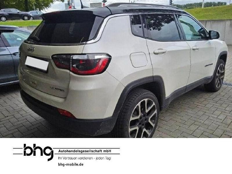 Pearl white tricoat Gebraucht 2018 Jeep Compass Limited SUV | 15.430 € (Fairer Preis) - Bild 1/2