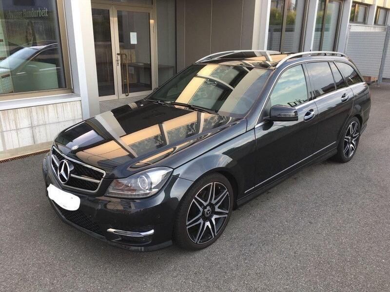 Schwarz Gebraucht 2013 Mercedes C220 Sport Kombi | 13.000 € (Etwas zu teuer) - Bild 1/4