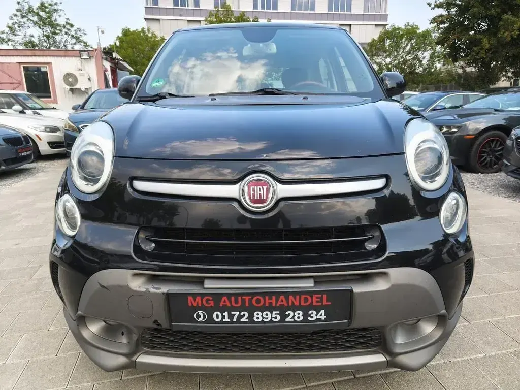 Gebraucht Fiat 500L Trekking 120 PS (88 kW) 2014 Schwarz Van / Kleinbus