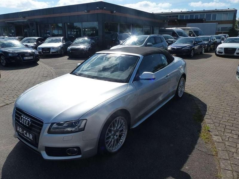 Silber Gebraucht 2009 Audi A5 Cabriolet S-Line Cabrio | 7.990 € (Superpreis) - Bild 1/4