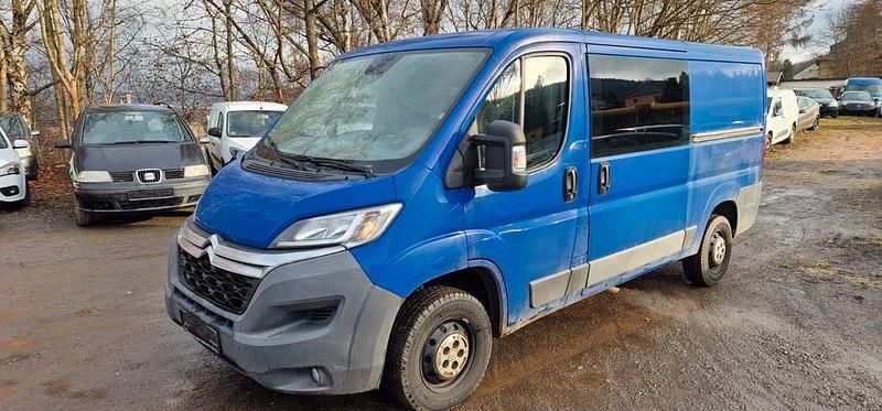 Gebraucht Citroën Jumper Profi 150 PS (110 kW) 2014 Blau Van / Kleinbus