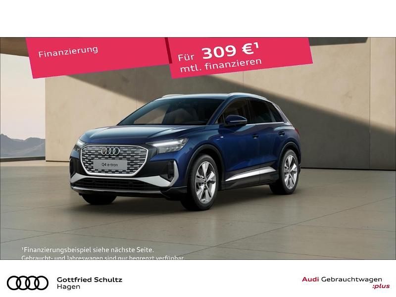 Gebraucht Audi Q4 e-tron S-Line 210 kW (286 PS) 2025 Blau SUV