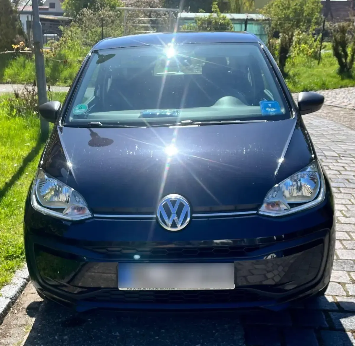 Usata VW up! 65 CV (47 kW) 2018 Nero Utilitaria