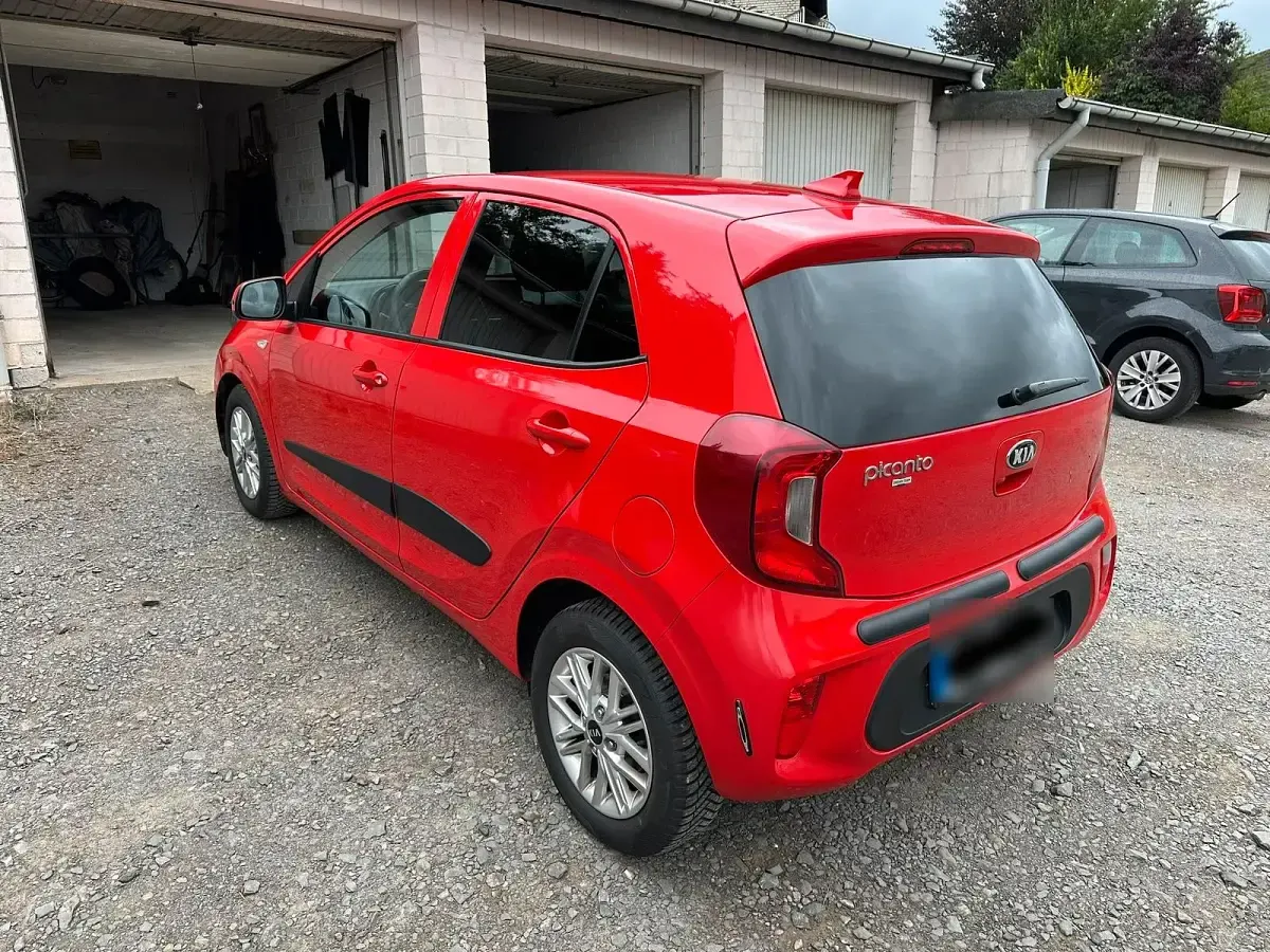 Gebraucht Kia Picanto DREAM-TEAM Edition 84 PS (61 kW) 2021 Rot Kleinwagen