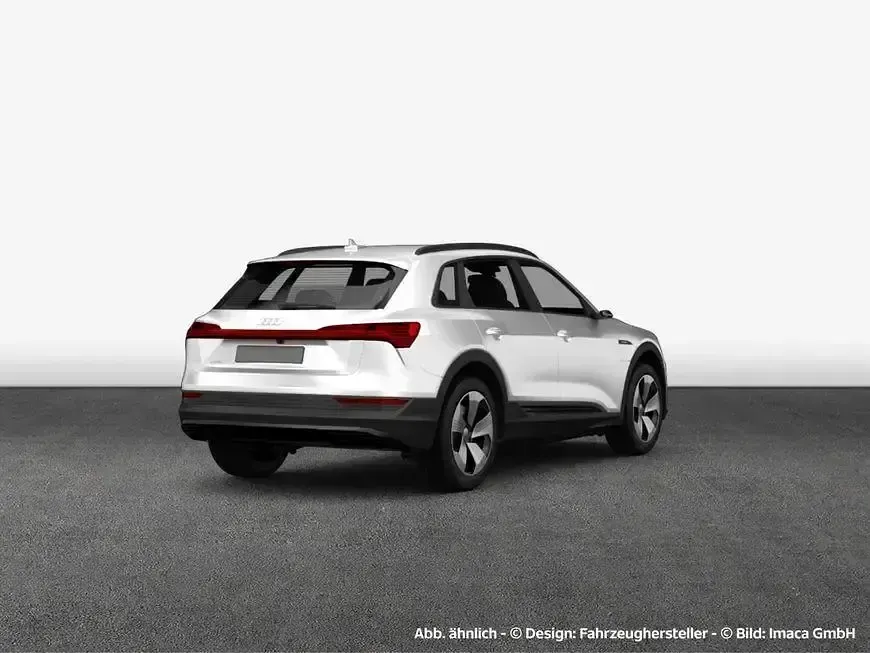 Gebraucht Audi e-tron Advanced 300 kW (408 PS) 2021 Gletscherweiß metallic SUV