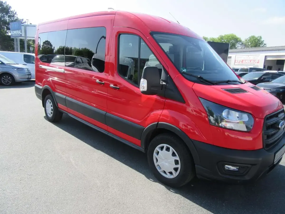 Gebraucht Ford Transit 131 PS (96 kW) 2024 Rot Van / Kleinbus