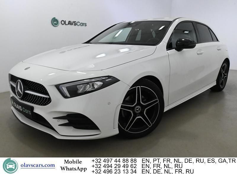 Weiß Gebraucht 2021 Mercedes A160 AMG Limousine | 19.965 € (Superpreis) - Bild 1/4